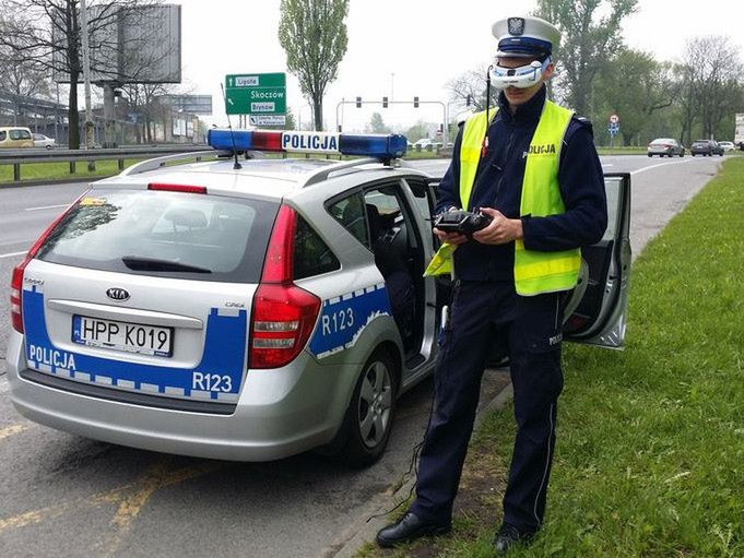 Śląska policja testowała drony już w 2016 r.