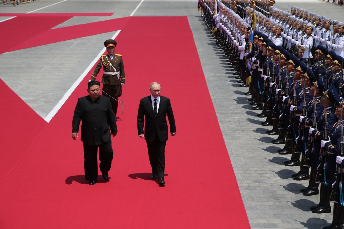 Putin podpisał umowę z Kim Dzong-Unem. Teraz grozi Korei Południowej