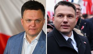 "Lubi ryzyko". Hołownia reaguje na propozycję Mentzena