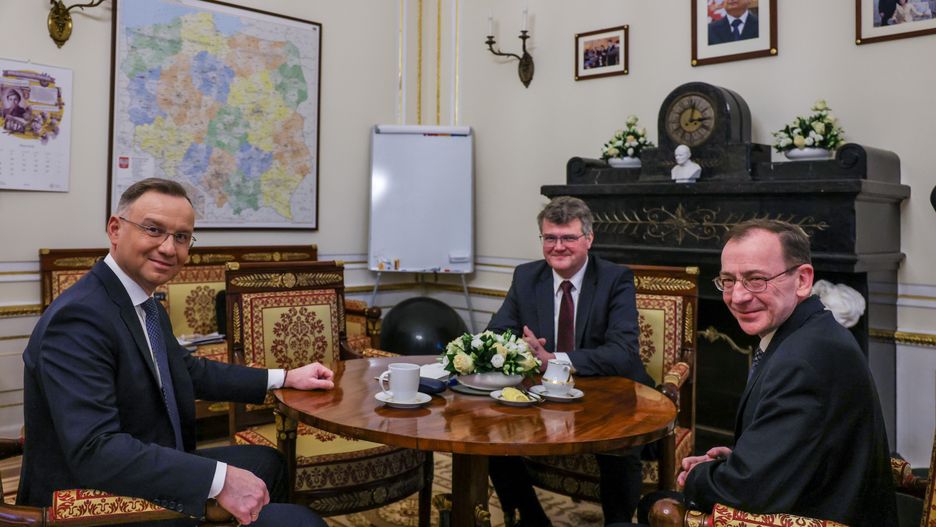 Andrzej Duda spotkał się z Mariuszem Kamińskim i Maciejem Wąsikiem po ich wyjściu z więzienia