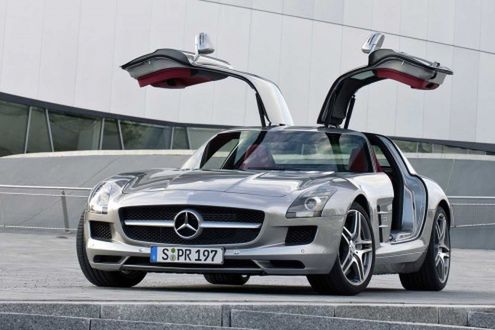 Mercedes SLS AMG na testach w Fifth Gear [video]