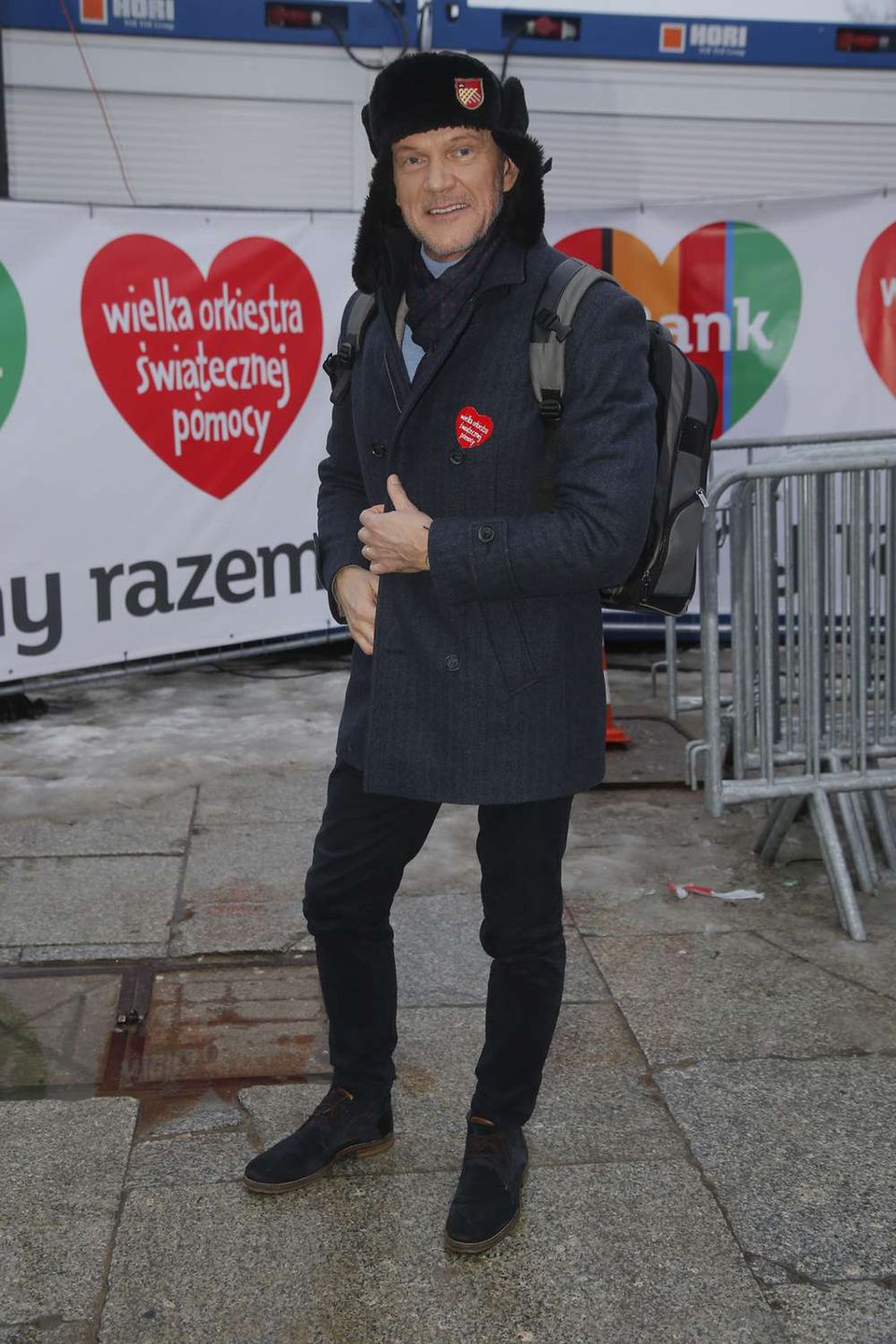 Cezary Pazura - finał WOŚP 2019 w Warszawie
