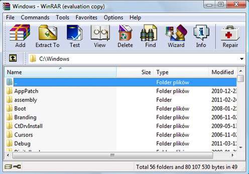 WinRAR 4.0 wydany. Co nowego w znanym programie? 2