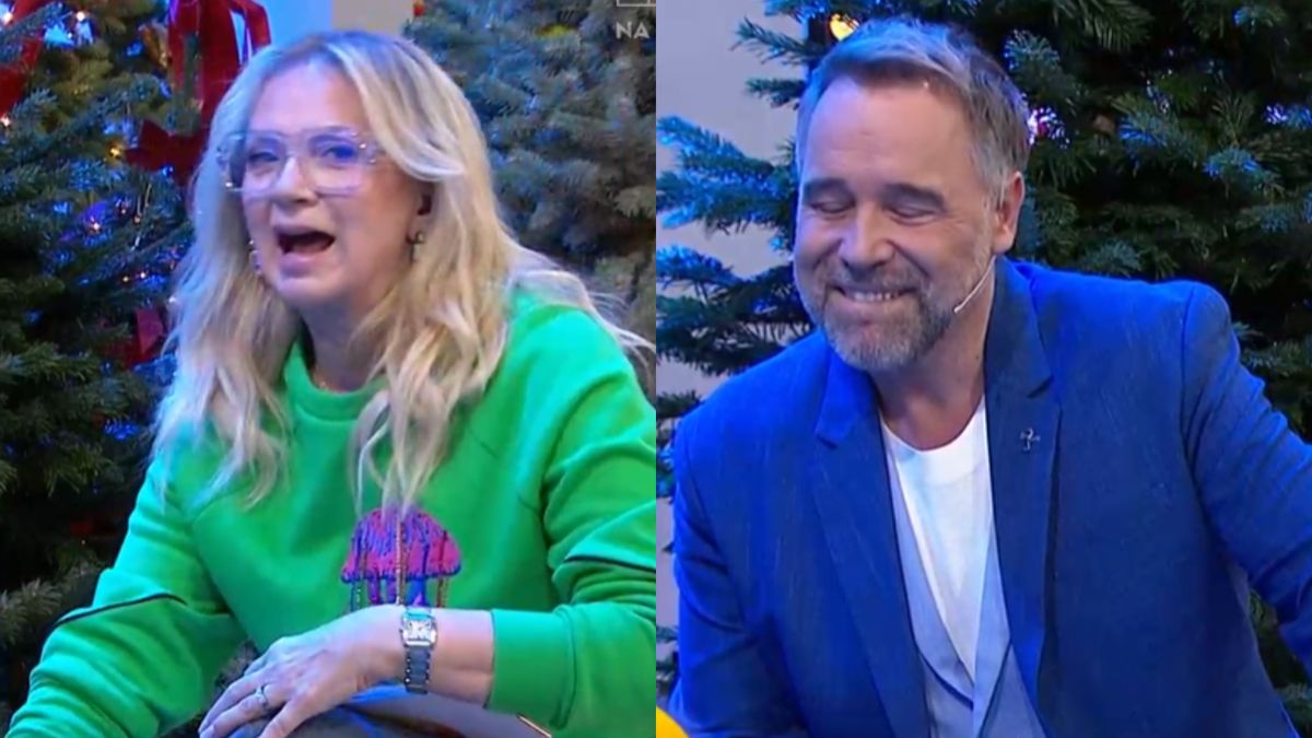 Marzena Rogalska i Łukasz Nowicki w "Pytaniu na śniadanie"