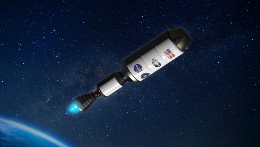 Rakieta o napędzie jądrowym NASA/DARPA.