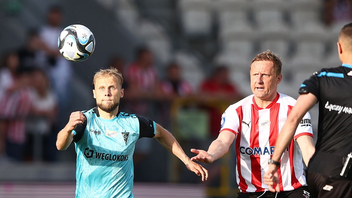 PAP / Łukasz Gągulski / Mecz PKO Ekstraklasy: Cracovia - Górnik Zabrze