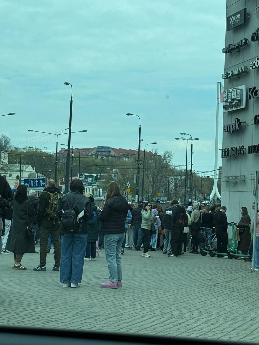 Ewakuacja VIVO Lublin