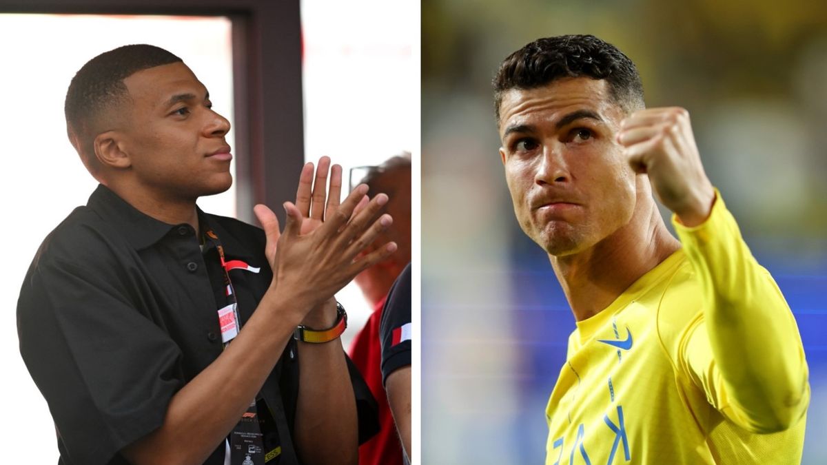 Zdjęcie okładkowe artykułu: Getty Images / Na zdjęciu: Kylian Mbappe (z lewej) i Cristiano Ronaldo (z prawej)