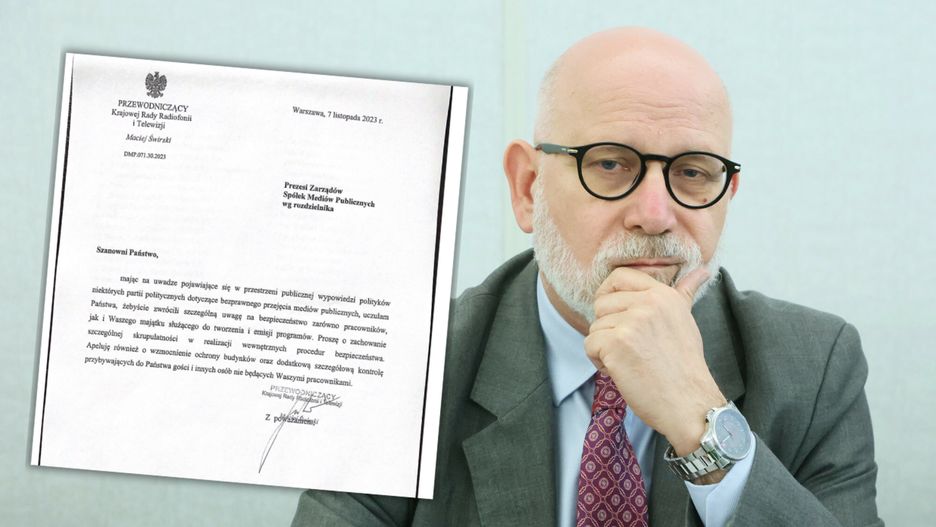 Maciej Świrski, szef Krajowej Rady Radiofonii i Telewizji 