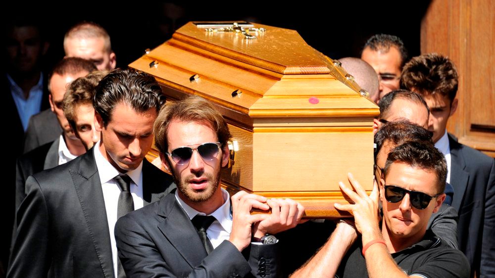 Jules Bianchi, pogrzeb