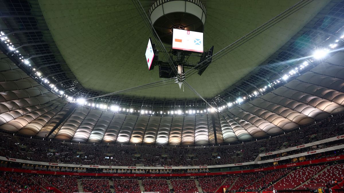 Getty Images / Jakub Porzycki/NurPhoto via Getty Images / Stadion Narodowy w Warszawie