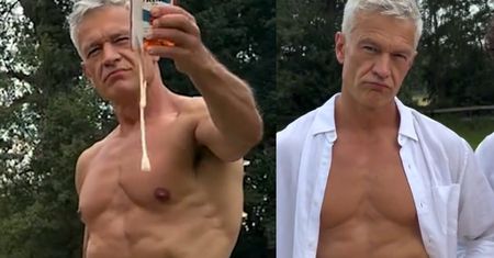 Michał Żebrowski ROZPALA zmysły, gotując bez koszulki. Co za forma!