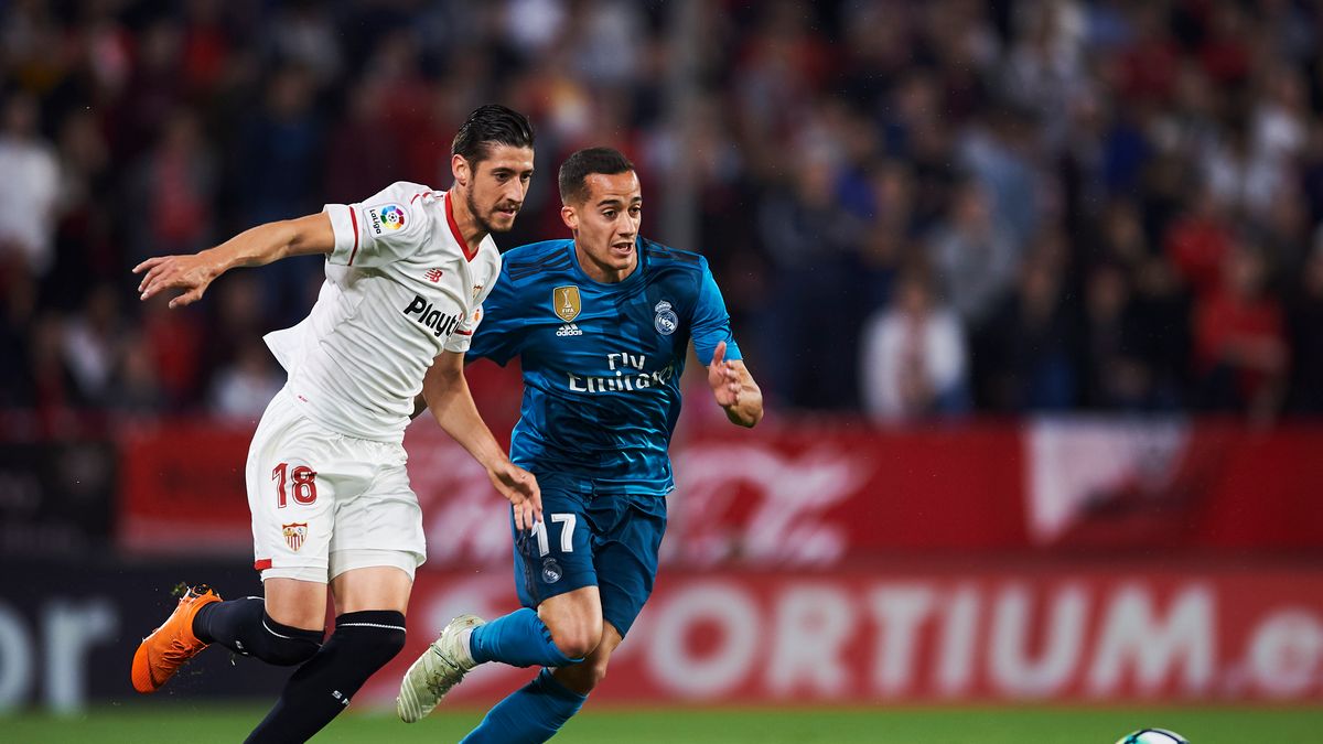 Getty Images / Aitor Alcalde / Sergio Escudero (po lewej) i  Lucas Vazquez (po prawej)