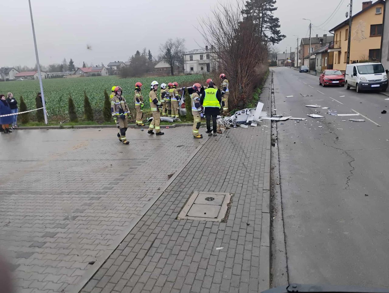 Uszkodzona infrastruktura