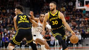 Sochan pauzował. Spurs rzucili wyzwanie Warriors. Curry był za dobry