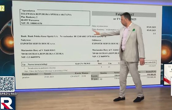 Republika kontra dziennikarz TVP Info. Tyle zarobiła na konferencji od spółki Zondacrypto