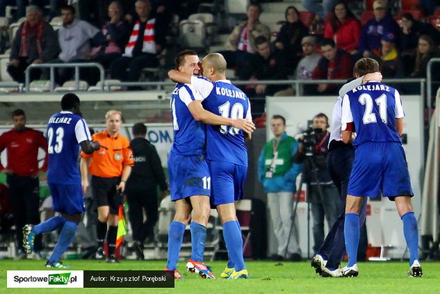 Łukasz Bocian strzelił piękne bramki w potyczkach z Cracovią i Sandecją