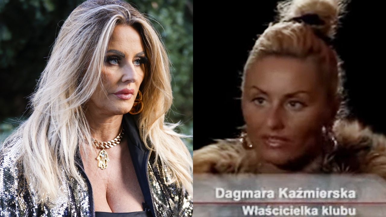 Dagmara Kaźmierska wystąpiła w TVP (fot. AKPA, Instagram)