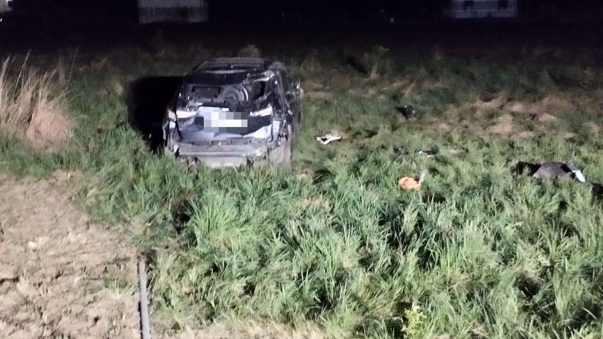 Orchówek: 23-latek zginął w wypadku osobowego hyundaia