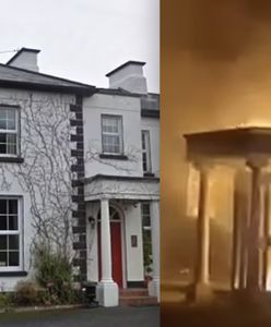 Spłonął hotel dla migrantów. Ogień został podłożony. Oburzenie w Irlandii
