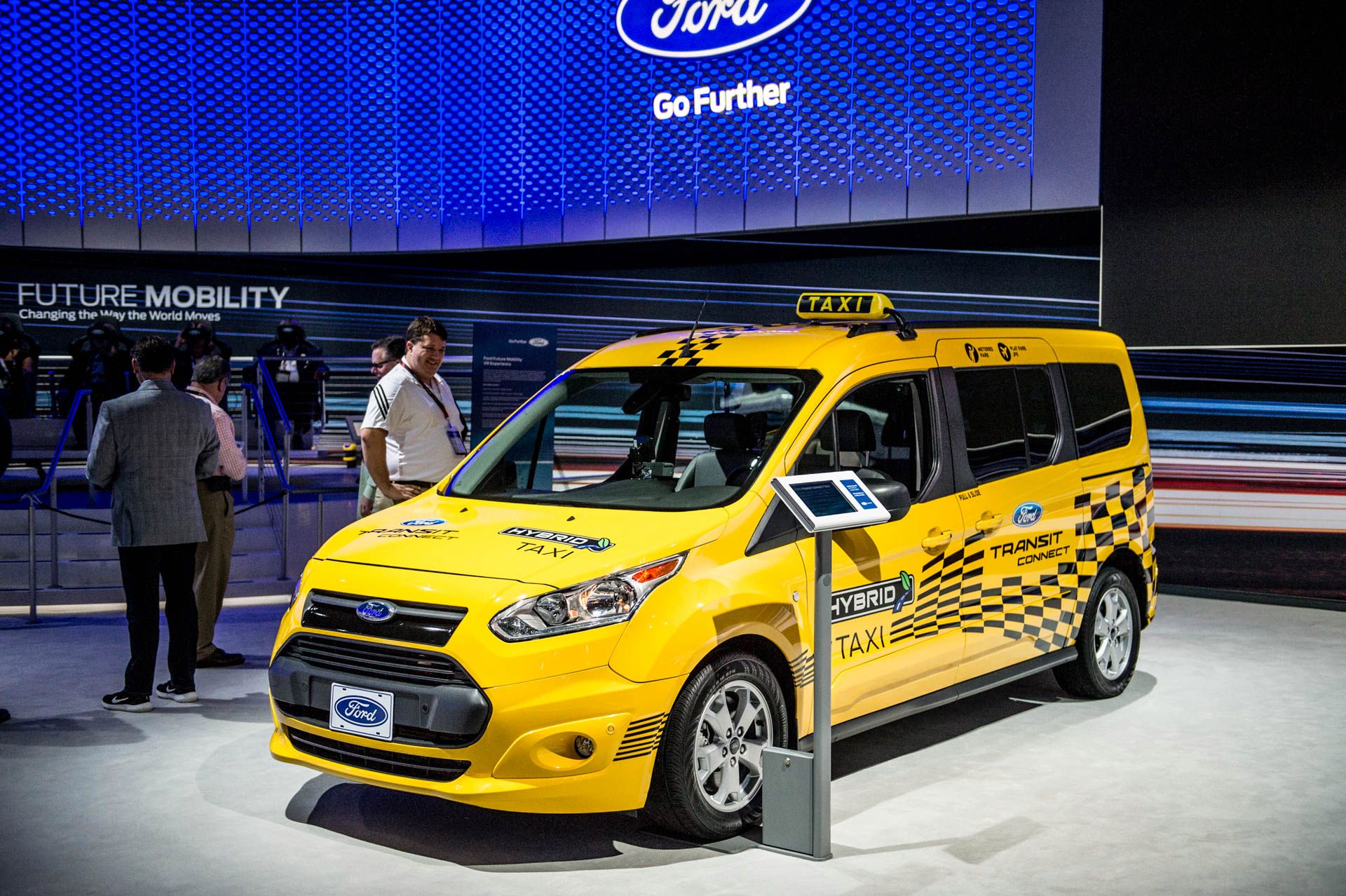 Ford Transit Connect w wersji "nowojorska taksówka"