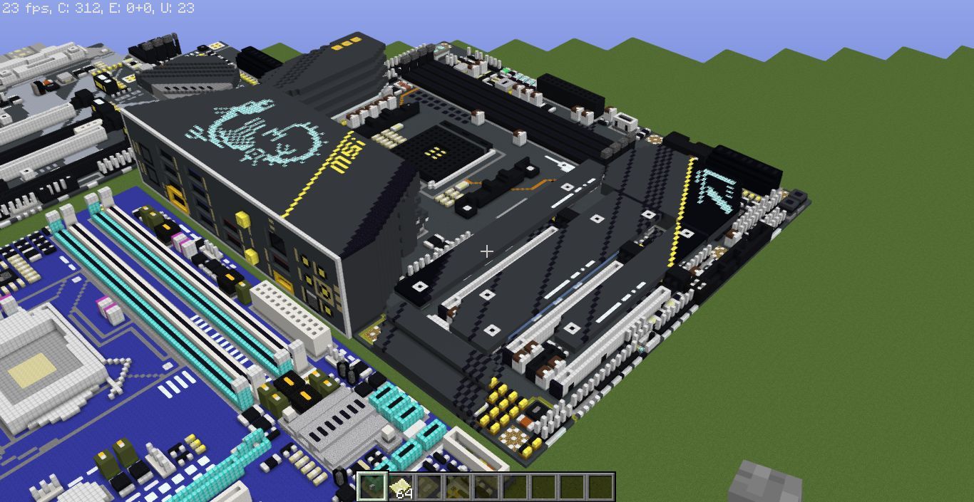 Minecraft - płyty główne