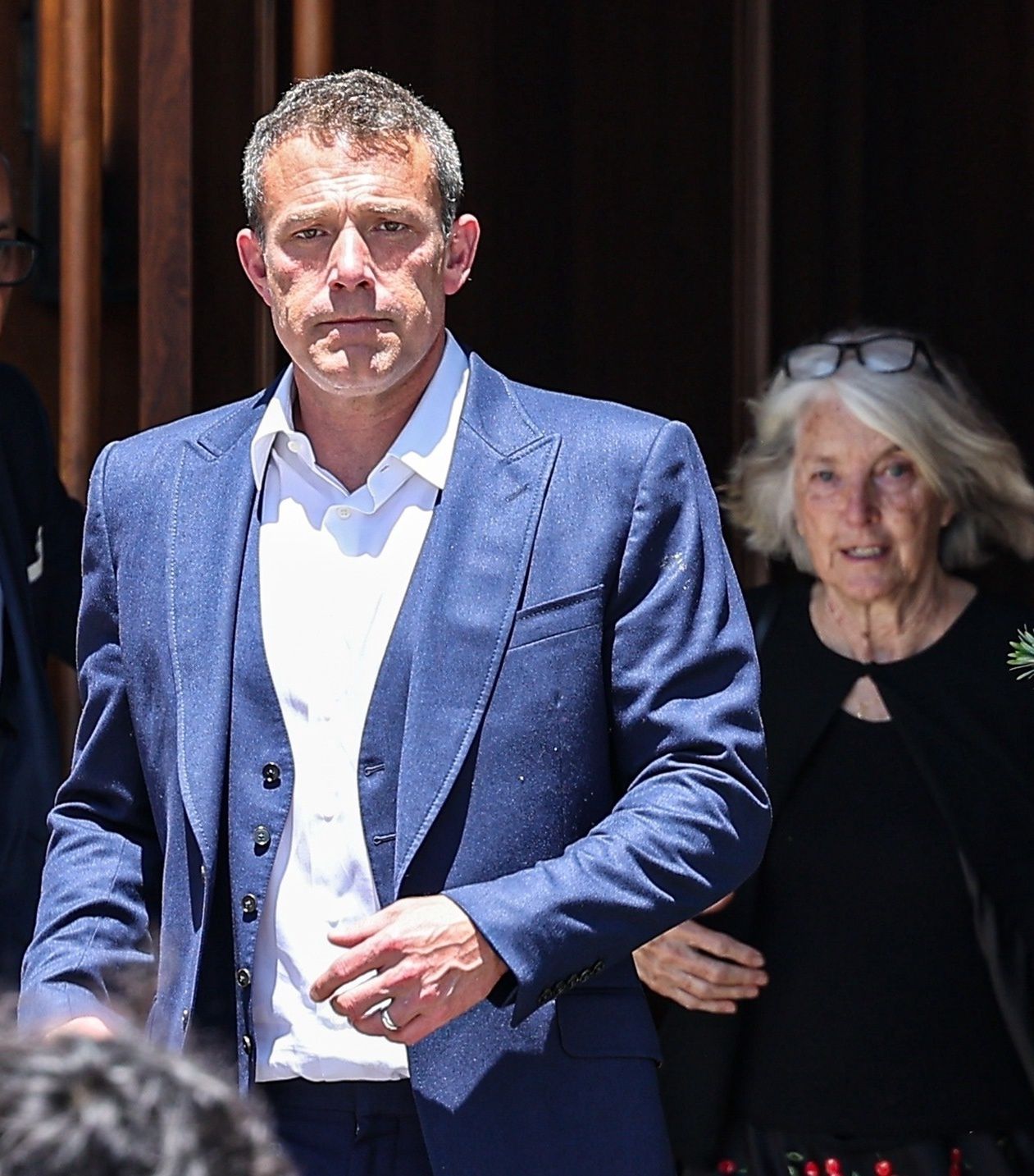 Jennifer Lopez i Ben Affleck przyjechali osobno na zakończenie roku szkolnego