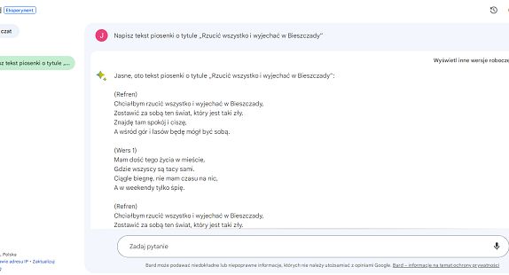 Google prezentuje swoją odpowiedź na ChatGPT. Teraz po polsku