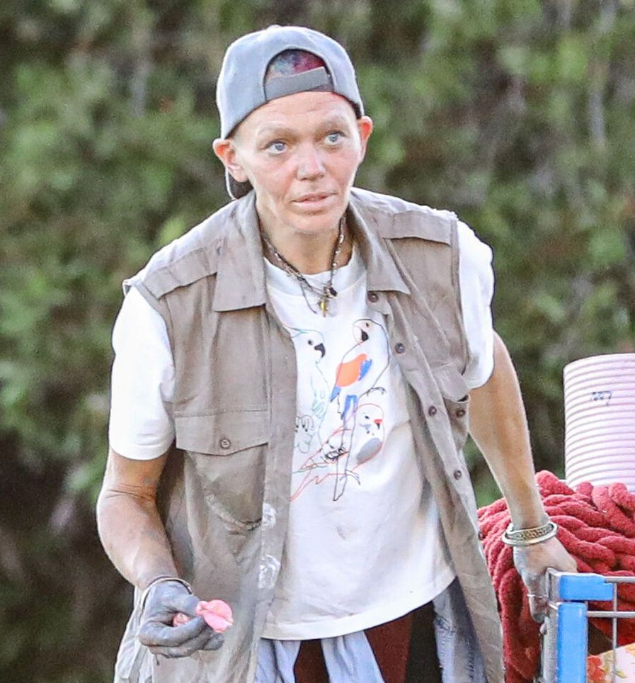 Bezdomna Loni Willison na ulicach Hollywood