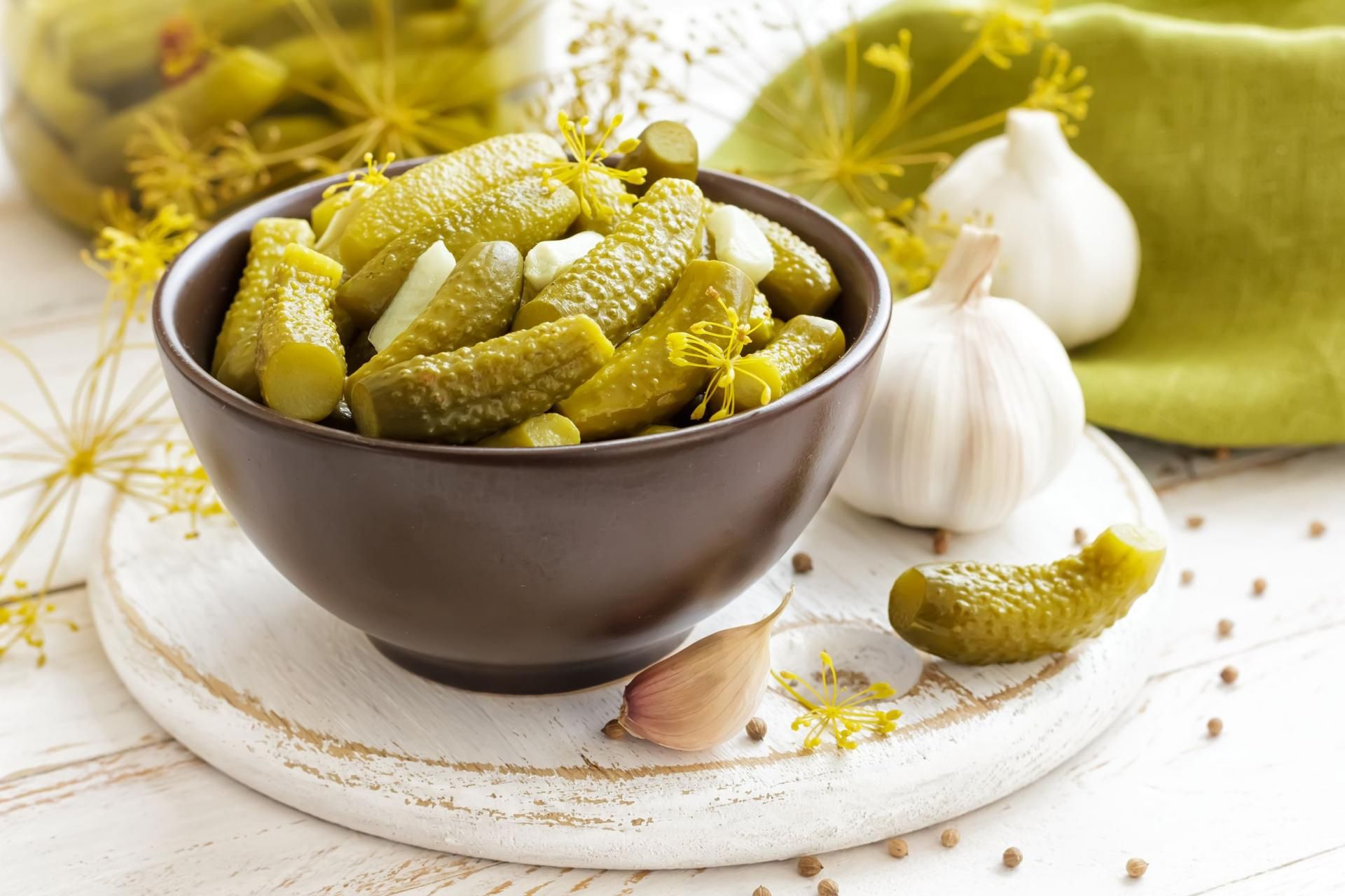 Pikle z ogórków są pełne wielu właściwości leczniczych