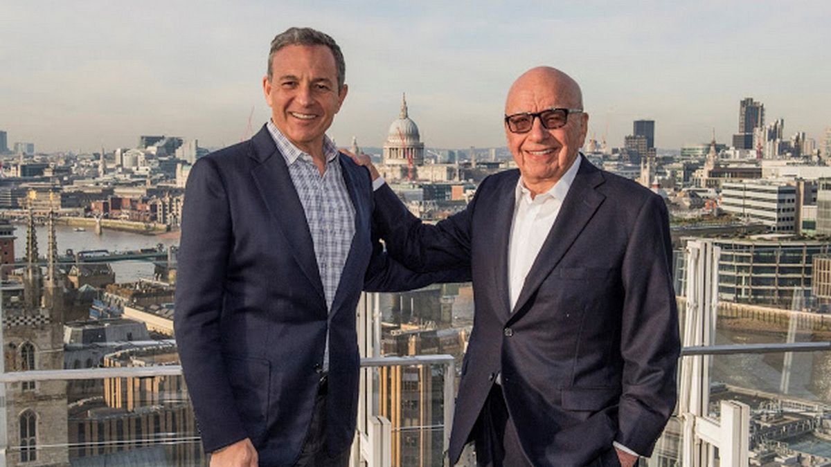 Bob Iger i Rupert Murdoch