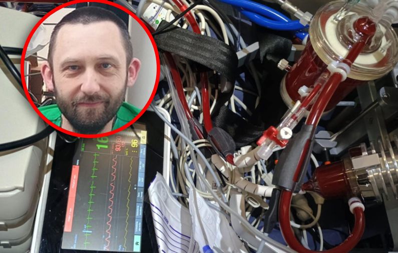 Gdy życie dziecka wisi na jednym kabelku, a krew szybko stygnie