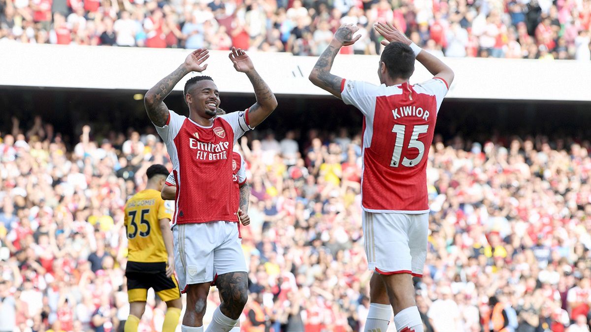 Zdjęcie okładkowe artykułu: Getty Images / Stuart MacFarlane / Na zdjęciu: gracze Arsenalu