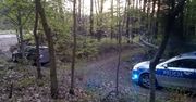 Śląskie. Leśna ucieczka bmw, odpadała karoseria. Kierowca miał coś na sumieniu