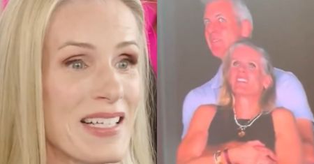 Została przyłapana na "kiss cam" na koncercie Coldplay. Zabrała głos