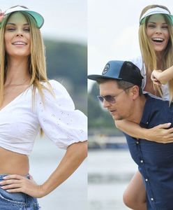 Pochwaliła się zgrabną sylwetką. Małgorzata Tomaszewska postawiła na kuse szorty