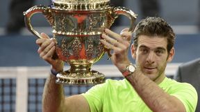 Polski tenisista sparingpartnerem Juana Martina del Potro (wideo)