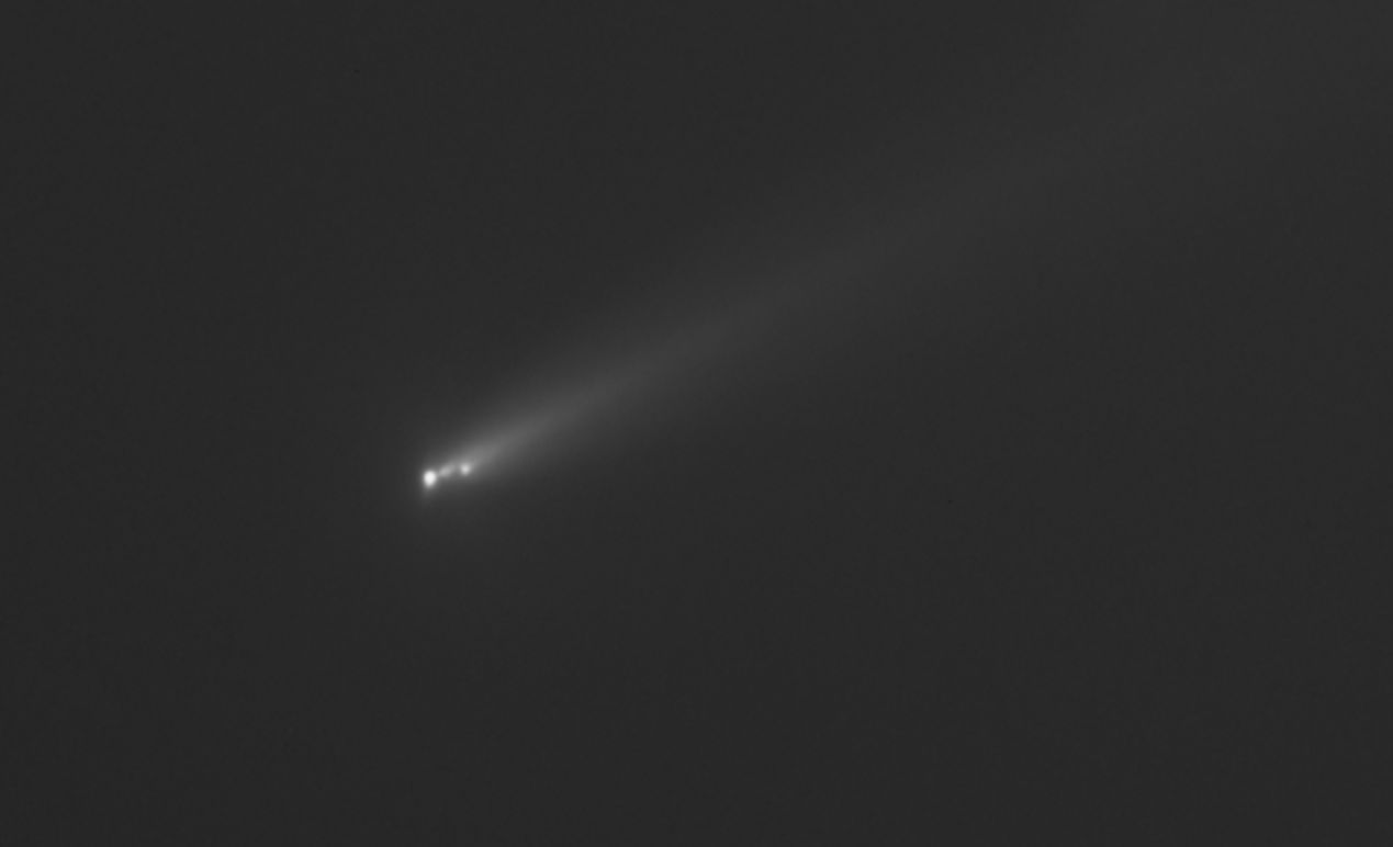 Kometa C/2025 K1 (ATLAS) niczym Ikar. Rozpad po zbliżeniu do Słońca