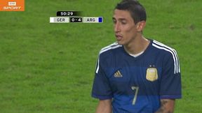 Niemcy - Argentyna 0:4: niesamowity Di Maria! To już pogrom...