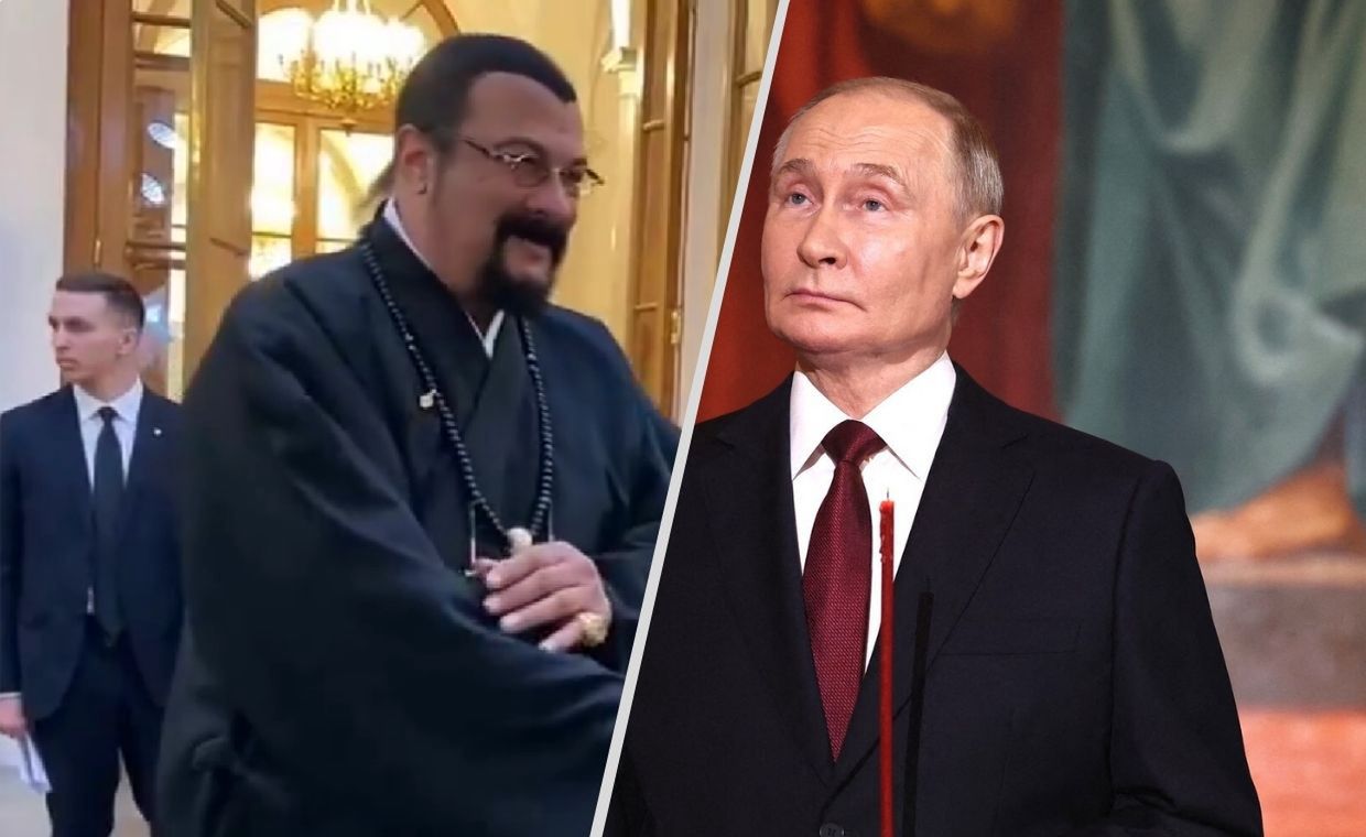 Steven Seagal przybył do Kremla, żeby wziąć udział w inauguracji Putina. 