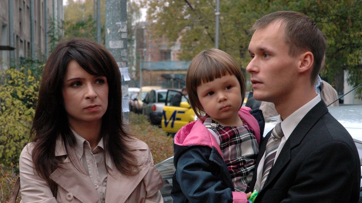 Marta Kaczyńska z pierwszym mężem, Piotrem Smuniewskim i córką, Ewą