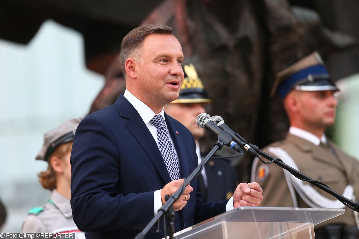 Przemowa prezydenta przed Pomnikiem Powstania: Dzięki bohaterom jesteśmy w wolnej i niepodległej Polsce