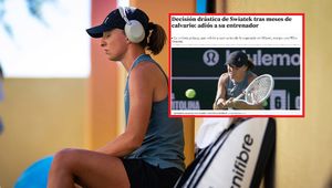 "Radykalna". W mediach głośno o decyzji Świątek