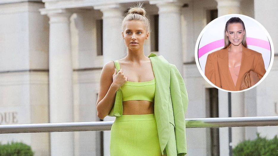 Karolina Pisarek wygląda, jakby zapomniała założyć biustonosza.