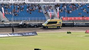 Żużel. Groźny wypadek w Krośnie. Junior Betard Sparty pojechał do szpitala