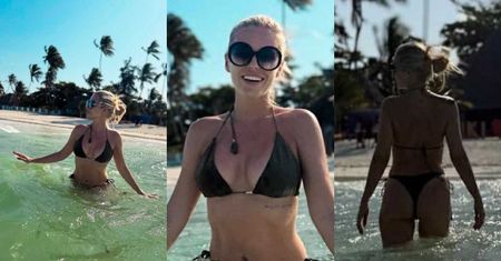 Odziana w bikini eksżona Marcina Mroczka tapla się w turkusowej wodzie: "Afryka - moje miejsce na ziemi" (FOTO)