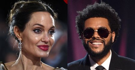Angelina Jolie i The Weeknd podsycają plotki o ROMANSIE, bawiąc się na prywatnym koncercie