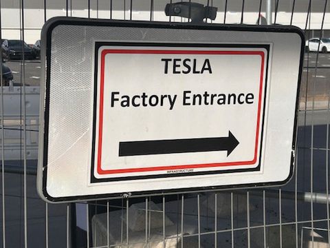 Fabryka Tesli pod Berlinem 