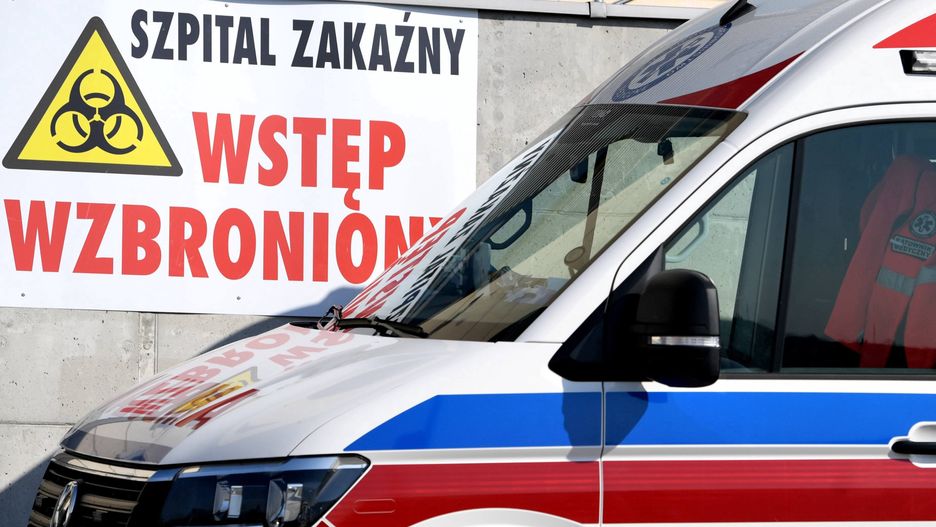 Koronawirus w Polsce. Za ucieczkę ze szpitala mimo kwarantanny 54-latkowi grozi więzienie