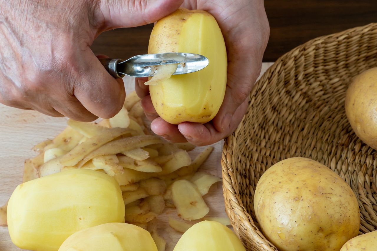 Unlock your garden's potential with potato peel power